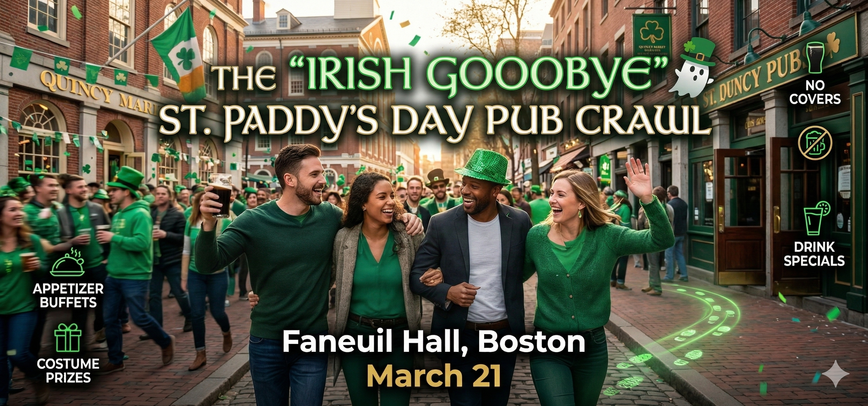 Wicked Craic: The Irish Goodbye Pub Crawl is Taking&hellip;