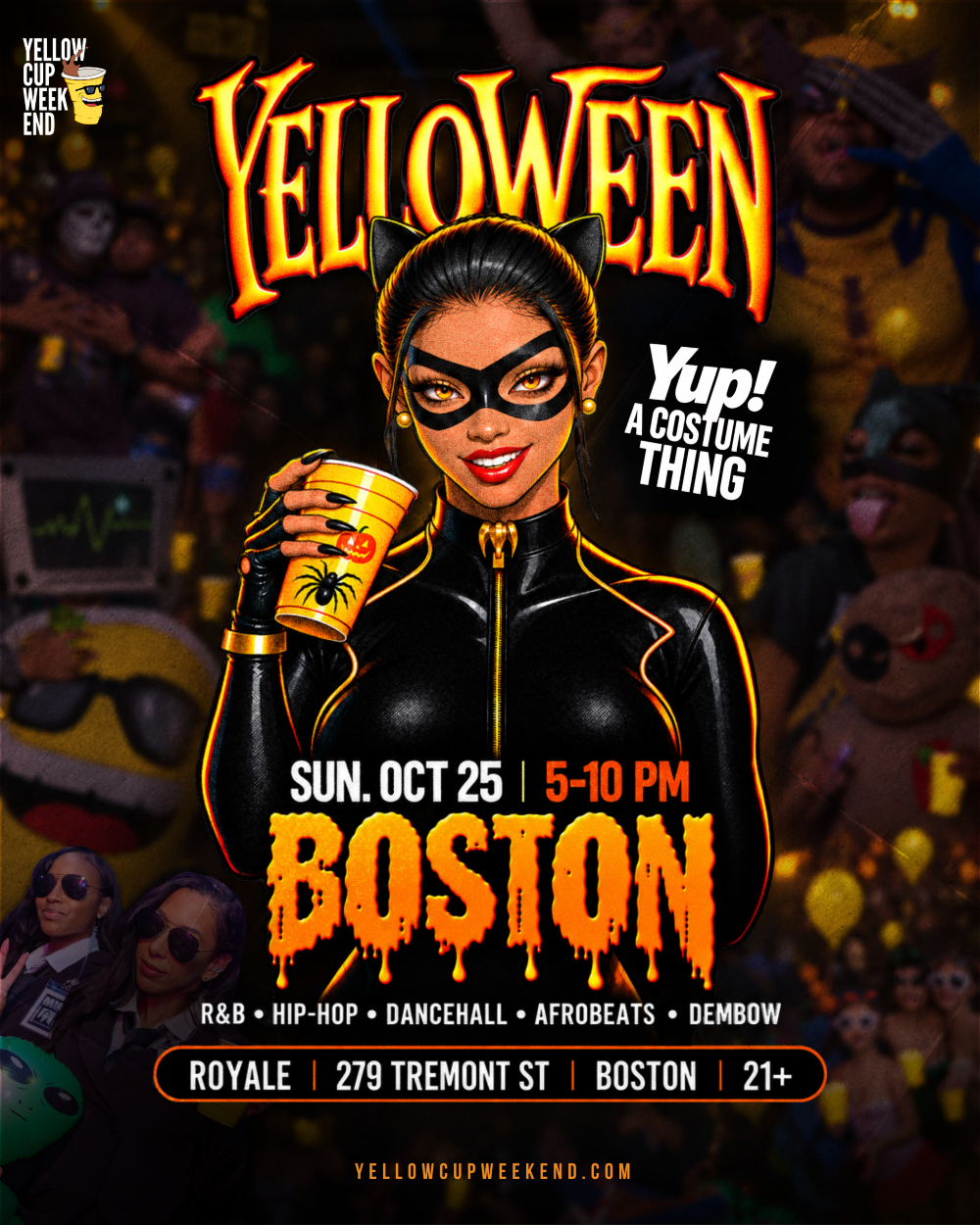 Yellow Cup Weekend presents Yelloween - Boston